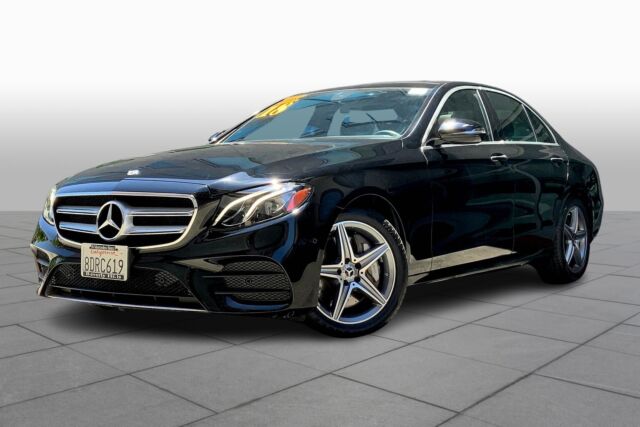 2018 Mercedes-Benz E-Class (BLACK/BLACK MB TEX)