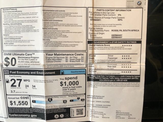 2018 BMW 3-Series (Gray/Tan)