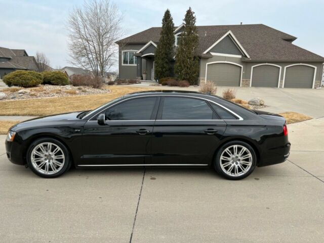 2012 Audi A8 (Obsidian Black/AMG Black Exclusive)