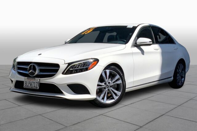 2019 Mercedes-Benz C-Class (POLAR WHITE/BLACK MB TEX)