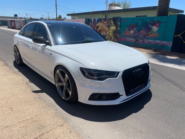 2014 Audi S6 (White/Black)