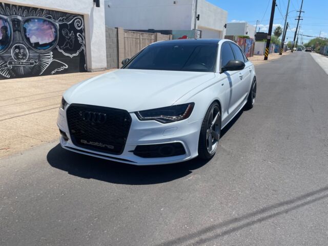 2014 Audi S6 (White/Black)