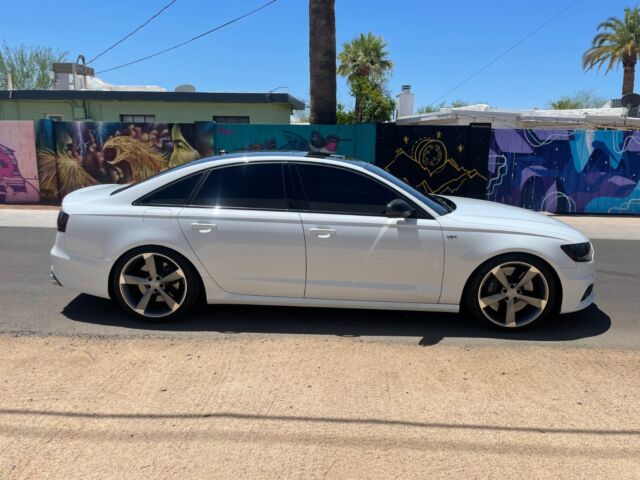 2014 Audi S6 (White/Black)