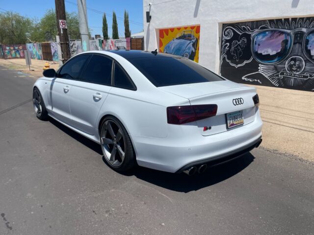 2014 Audi S6 (White/Black)