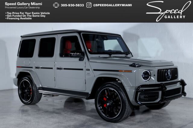 2022 Mercedes-Benz G63 AMG (Gray/Red)