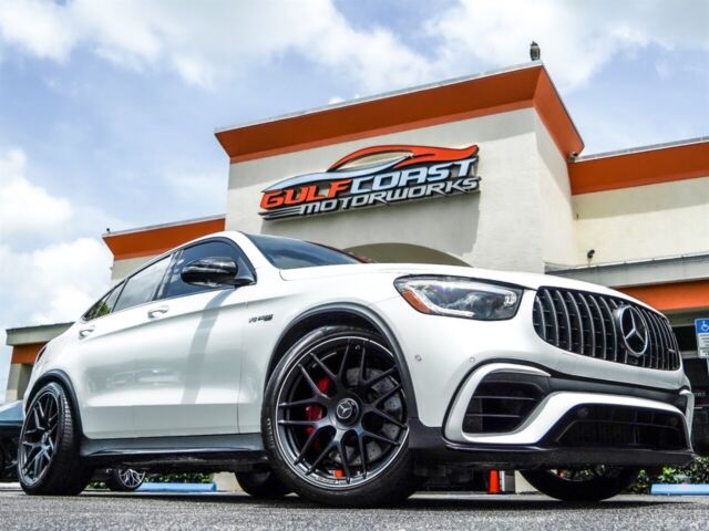 2021 Mercedes-Benz AMG GLC 63 S (Polar White/Platinum White Pearl/Black)