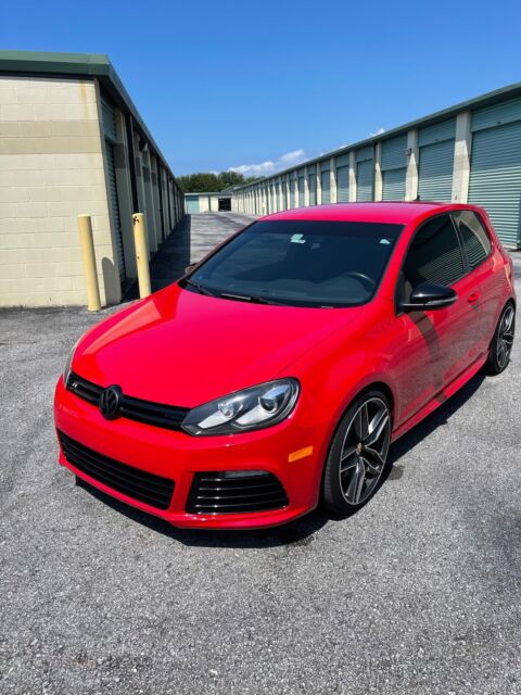 2013 Volkswagen Golf R (Red/Tan)