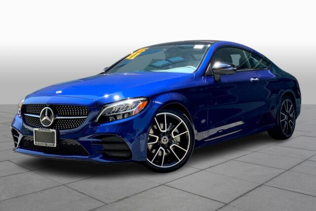 2021 Mercedes-Benz C-Class (BRILLIANT BLUE METALLIC/BLACK MB TEX)