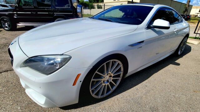 2012 BMW 650i xDrive (White/Beige)