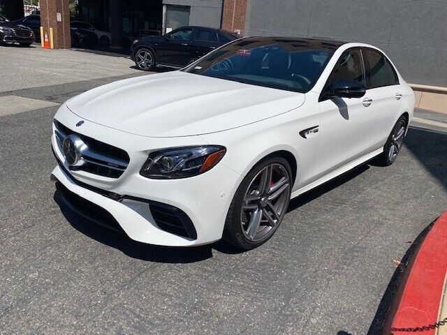 2019 Mercedes-Benz E-Class (POLAR WHITE/AMG BLACK NAPPA  LEATHER)