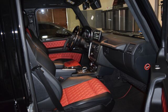 2016 Mercedes-Benz G65 AMG (Black/Red)