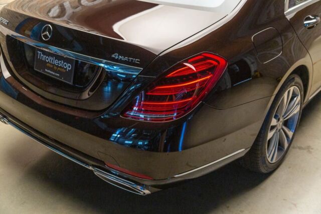 2018 Mercedes-Benz S-Class S560V4 (Brown/White)