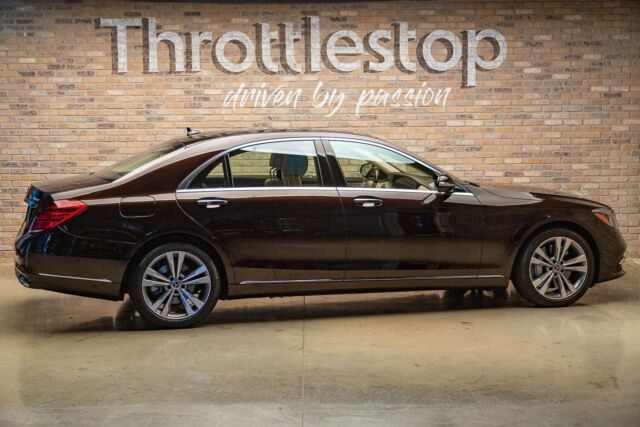2018 Mercedes-Benz S-Class S560V4 (Brown/White)