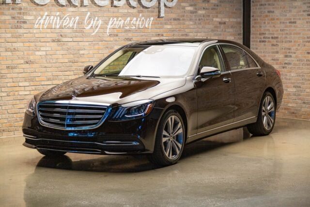 2018 Mercedes-Benz S-Class S560V4 (Brown/White)