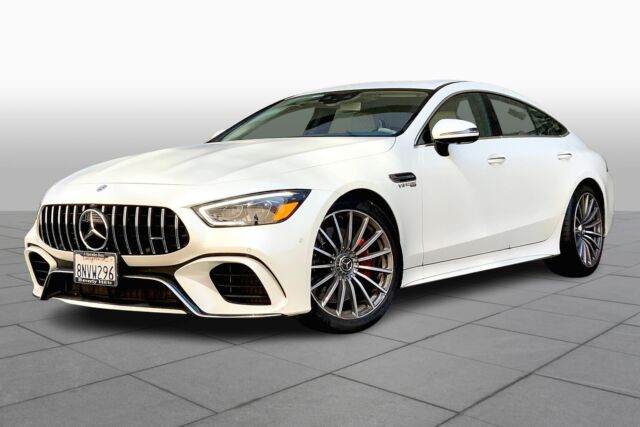 2019 Mercedes-Benz AMG GT63 COUPE 4MATIC (designo DIAMOND WHITE METALLIC/SADDLE BROWN-BLACK STYLE EXCLUSIVE NAPPA  LEATHER)