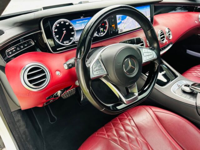 2016 Mercedes-Benz S-Class (WHITE MANGO/BENGAL RED)